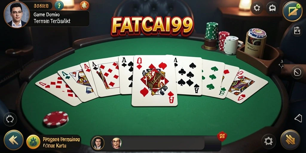 Tampilan menarik dari gameplay FATCAI99 dengan suasana domino yang seru.