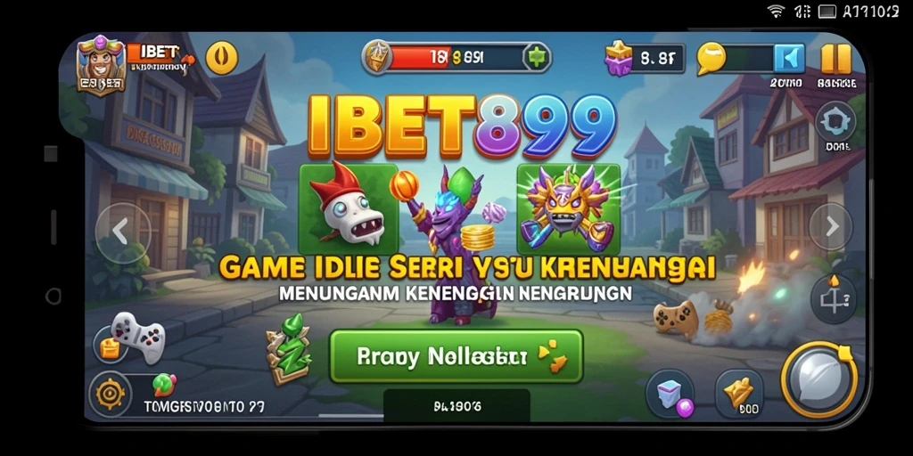 Tampilan menarik dari gameplay Idle IBET899 yang seru.