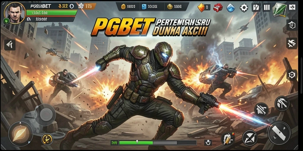 Screenshot PGBET menampilkan pertempuran intens antar karakter dengan grafis memukau.