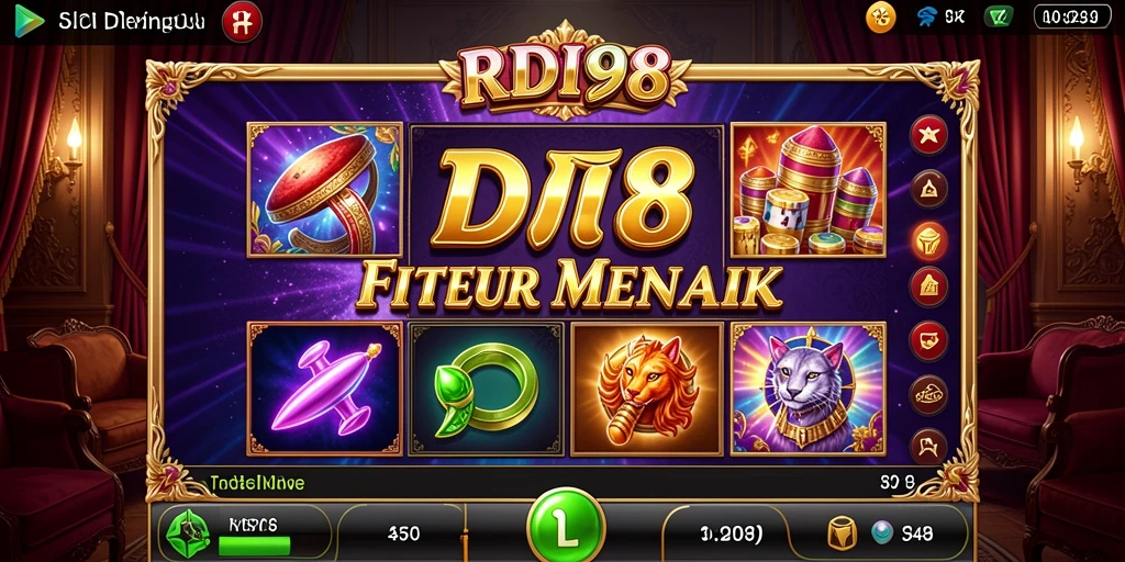 Screenshot gameplay RDI88 yang menampilkan keseruan putaran slot.