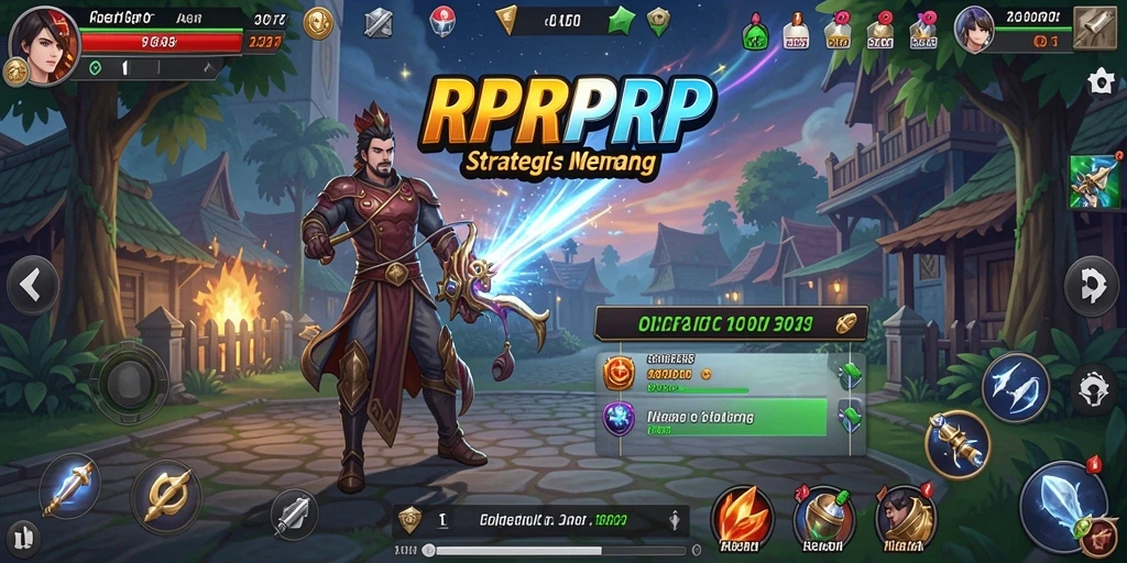 Tampilan gameplay RPRPRP yang penuh tantangan dan strategi.