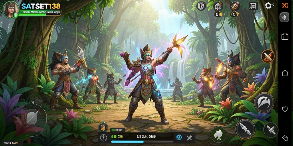 Tampilan mendetail dari gameplay SATSET138 yang menarik.