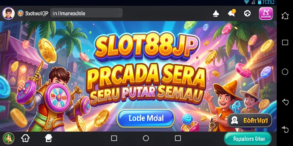 Tangkapan layar utama SLOT88JP menampilkan gameplay yang dinamis dan menghibur.