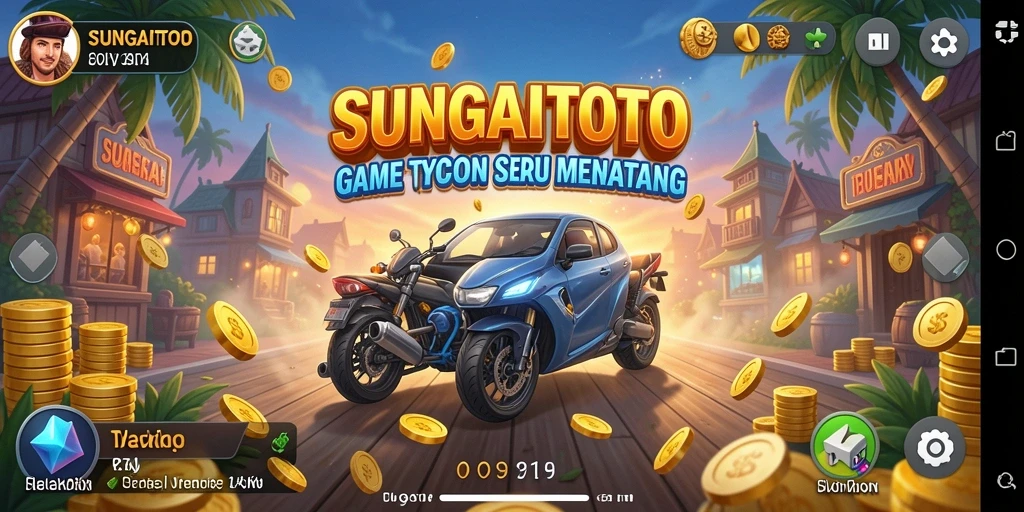Screenshot gameplay SUNGAITOTO yang penuh strategi Tycoon.