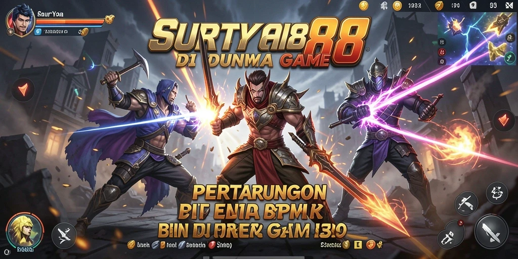 Tampilkan pertarungan seru di SURYA88 dengan karakter unik.