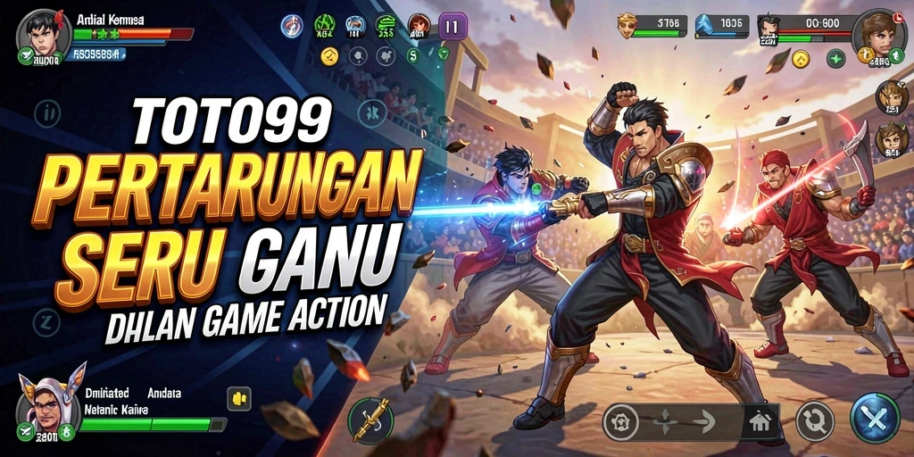 Gameplay seru di TOTO99 dengan aksi pertarungan yang mendebarkan.