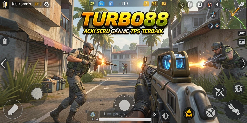 Tampilan gameplay seru dalam TURBO88 dengan aksi mendebarkan.