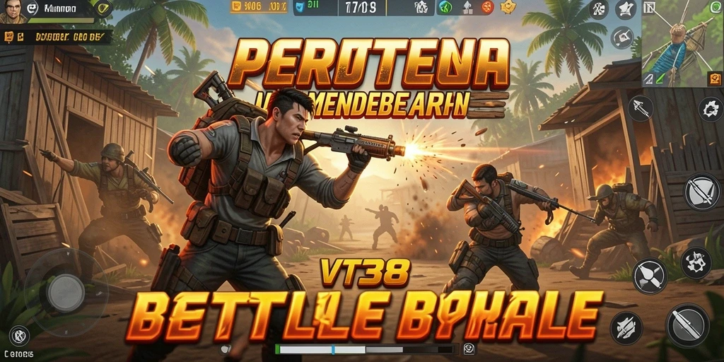 Gameplay seru di VT38 dengan aksi pertempuran intens.