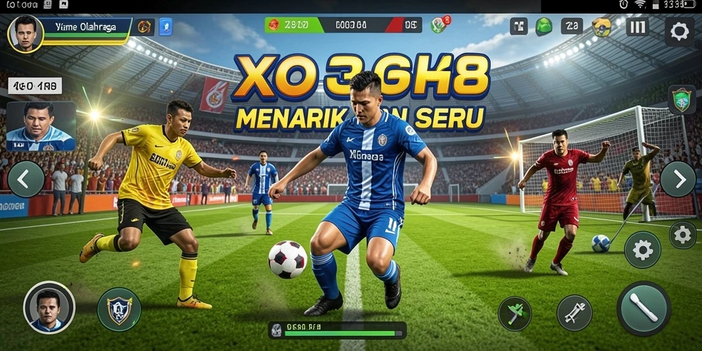 Gameplay seru dan nyata dalam XO368 yang menampilkan olahraga.