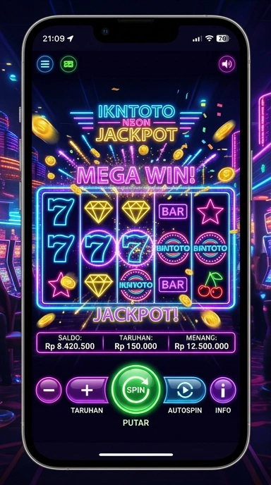 Tampilan aplikasi ikntoto yang modern dan menarik.